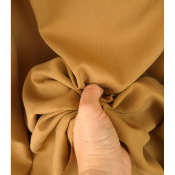Tissu Sergé Léger 100 % Lyocell Jacquard Honeycomb Camel