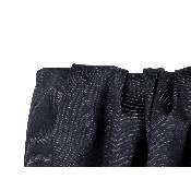 Tissu Denim Légèrement Stretch Noir