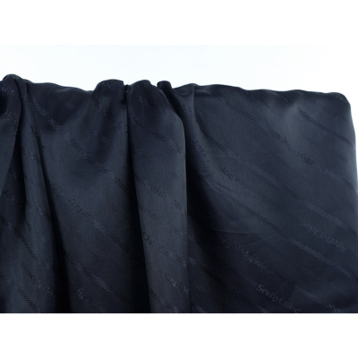 Tissu Doublure Sergé Acétate / Viscose Marine