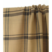 Tissu Voile 100 % Modal Carreaux Peanut