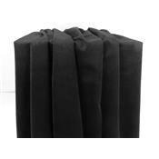 Tissu Velours Milleraies Stretch Noir