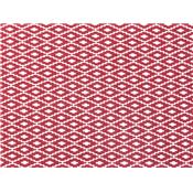 Tissu Jersey Coton / Elasthanne Graphique Rouge Tomette