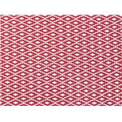 Tissu Jersey Coton / Elasthanne Graphique Rouge Tomette