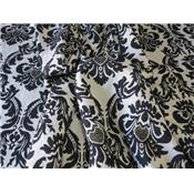 Tissu Jacquard Motif Damassé / Lurex