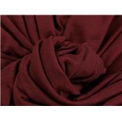 Tissu Jersey Micromodal Bourgogne