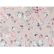 Tissu Jersey Viscose / Elasthanne Imprimé Fleurs