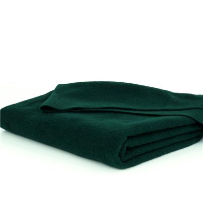 Tissu Lainage Mélange Alpaga / Laine Vert Pin