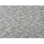 Tissu Molleton Gris Clair / Flammé Ecru /Chiné Anthracite