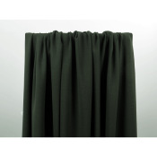 Tissu Crepe Mélange Laine Vert Empire