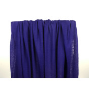 Tissu Maille Jersey 100 % Lin Bleu Klein