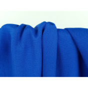 Tissu Crepe Viscose Bleu Roi