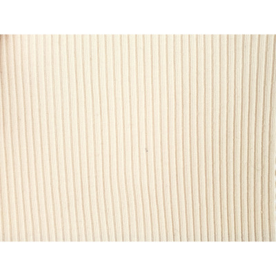 Tissu Maille Cote 3x3 Crème