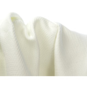 Tissu Sergé Double Tissage Blanc