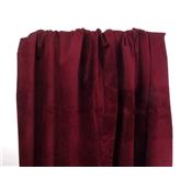 Tissu Velours Grosses Cotes Bordeaux