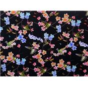 Tissu Jersey VENISE Colibris