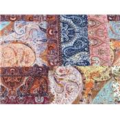 Tissu Jersey Viscose / Elasthanne Imprimé Patchwork