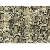 Tissu Maille Python Lurex Beige