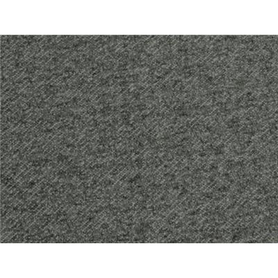 Tissu Molleton Anthracite Chiné