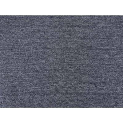 Tissu Molleton Gratté Bleu Marine Chiné Ecru