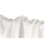 Tissu Popeline Coton Stretch Blanc