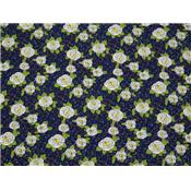 Tissu Jersey Viscose / Elasthanne Imprimé Fleurs Vintage