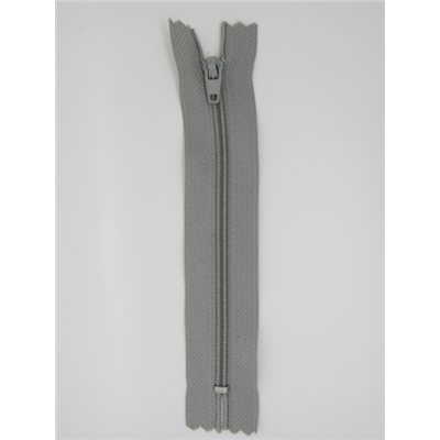 Zip Gris 15 cm