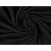 Tissu Double Gaze Noir