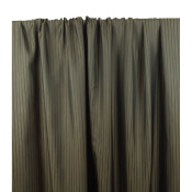 Tissu Doublure 100 % Viscose Rayures Jacquard Brun / Choco