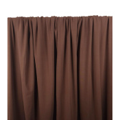 Tissu Maille Jersey Coton / Elasthanne Chocolat