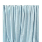 Tissu Maille Jersey Eponge 100 % Coton Bleu Ciel