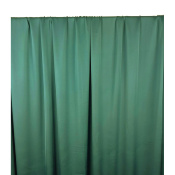 Tissu Satin de Viscose Bleu Canard