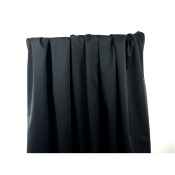 Coupon Sergé Coton Stretch SAM Charcoal 50 cm x 145 cm