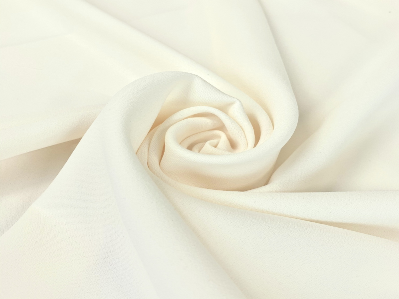 Tissu Crepe Viscose Ecovero Ecru