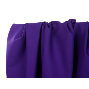 Tissu Sergé Polyester Recyclé Viscose FAY Ultra Violet