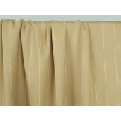Tissu Tailleur Poly / Viscose Beige Rayures TENNIS Ecru