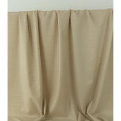 Tissu Lainage 100 % Laine Vierge Beige Chiné 