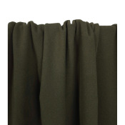 Tissu Lainage Mélange Laine Kaki