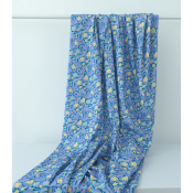 Tissu Popeline 100 % Coton Watercolor Flower
