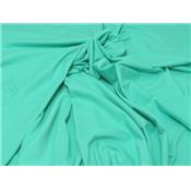 Tissu Jersey Léger Coton / Elasthanne Vert d'Eau