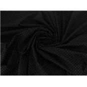 Coupon Popeline Pois Tete d'Épingles 50 cm x 150 cm
