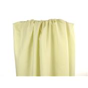 Coupon Lin / Viscose Jaune Pale 90 cm x 150 cm