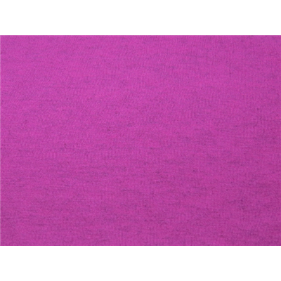 Tissu Jersey Viscose / Elasthanne Fuchsia Foncé Chiné