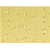 Tissu Broderie Anglaise Jaune