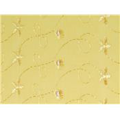 Tissu Broderie Anglaise Jaune