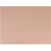 Tissu Double Gaze Rose Nude