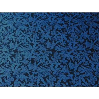 Tissu Jersey Coton / Polyester Imprimé Fleurs Tropicales