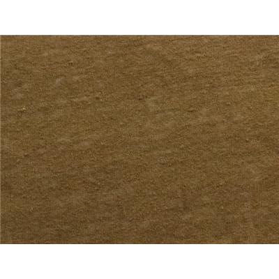 Tissu Maille 100 % Lin Cognac