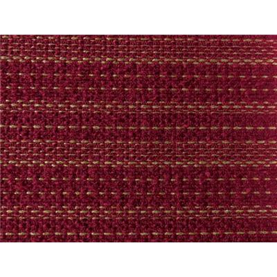 Tissu Tweed Bordeaux / Lurex Doré