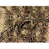 Tissu Voile de Viscose Python