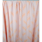 Tissu Maille Cote 2x2 Fleurs Graphiques